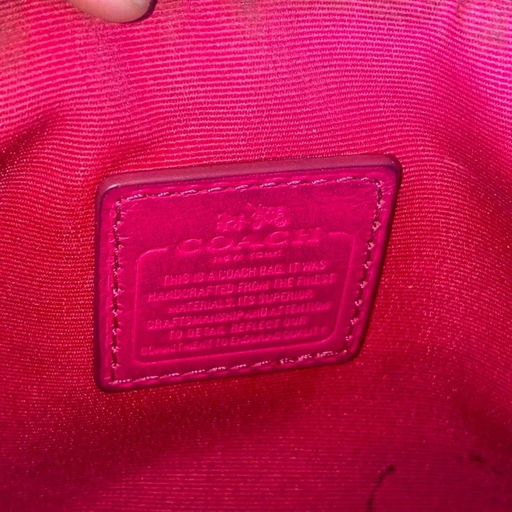 Y2K COACH Bundle - Pink & Brown Mini Bags Wristlets Signature Leather Canvas Set